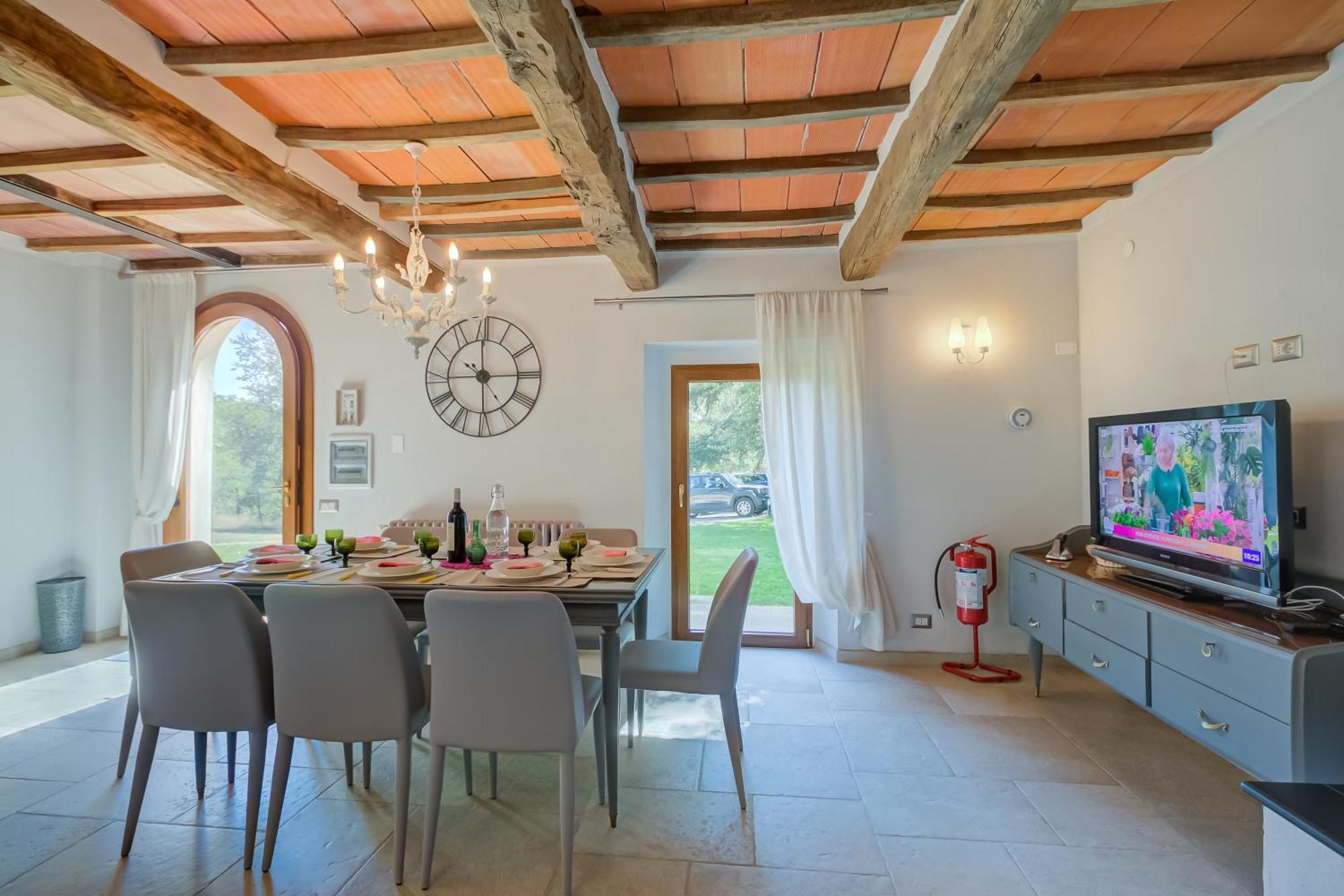 Tuscan Home S Margherita Private Outdoor - Happy Rentals Bucine المظهر الخارجي الصورة